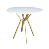 Aster Bistro Table, Gold Base