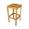 Brant Wooden Bar Stool