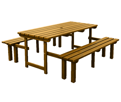 Bratton Picnic Table and Bench