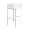 Catalonia White Bar Stool