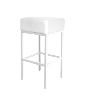 Catalonia White Bar Stool