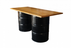 Collins Bar Table – Black