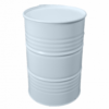 Collins Drum Cocktail Table – White