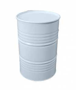 Collins Drum Cocktail Table – White