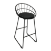 Florence Black Wire Barstool