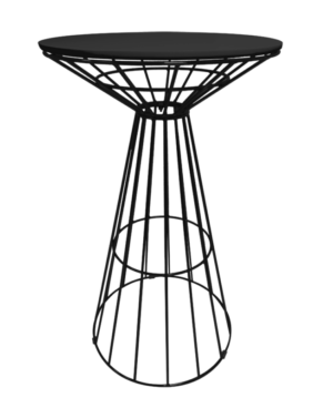 Fontana Black Wire Cocktail Table
