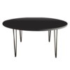 Hairpin Opal Black Dining Table