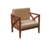 Norfolk 1-Seater Wooden Armchair