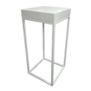 Menorca White High Table