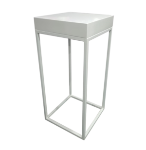 Menorca White High Table
