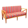 Norfolk Arabic 2-Seater Wooden Sofa
