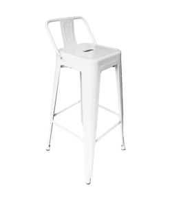 Pauchard Metal Bar Chair – White