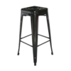 Pauchard Metal High Stool – Black