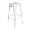 Pauchard Metal Bar Stool – White