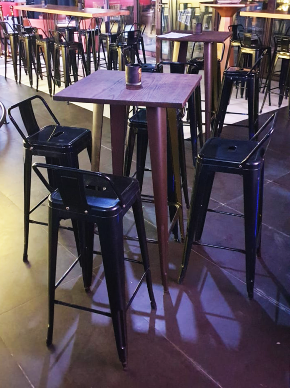 Pauchard Rustic Outdoor High Table