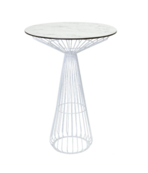 Wired Cocktail Table – white