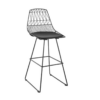 Arrow Black Wire Barstool