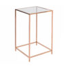 Streamline Cocktail Table Rose Gold