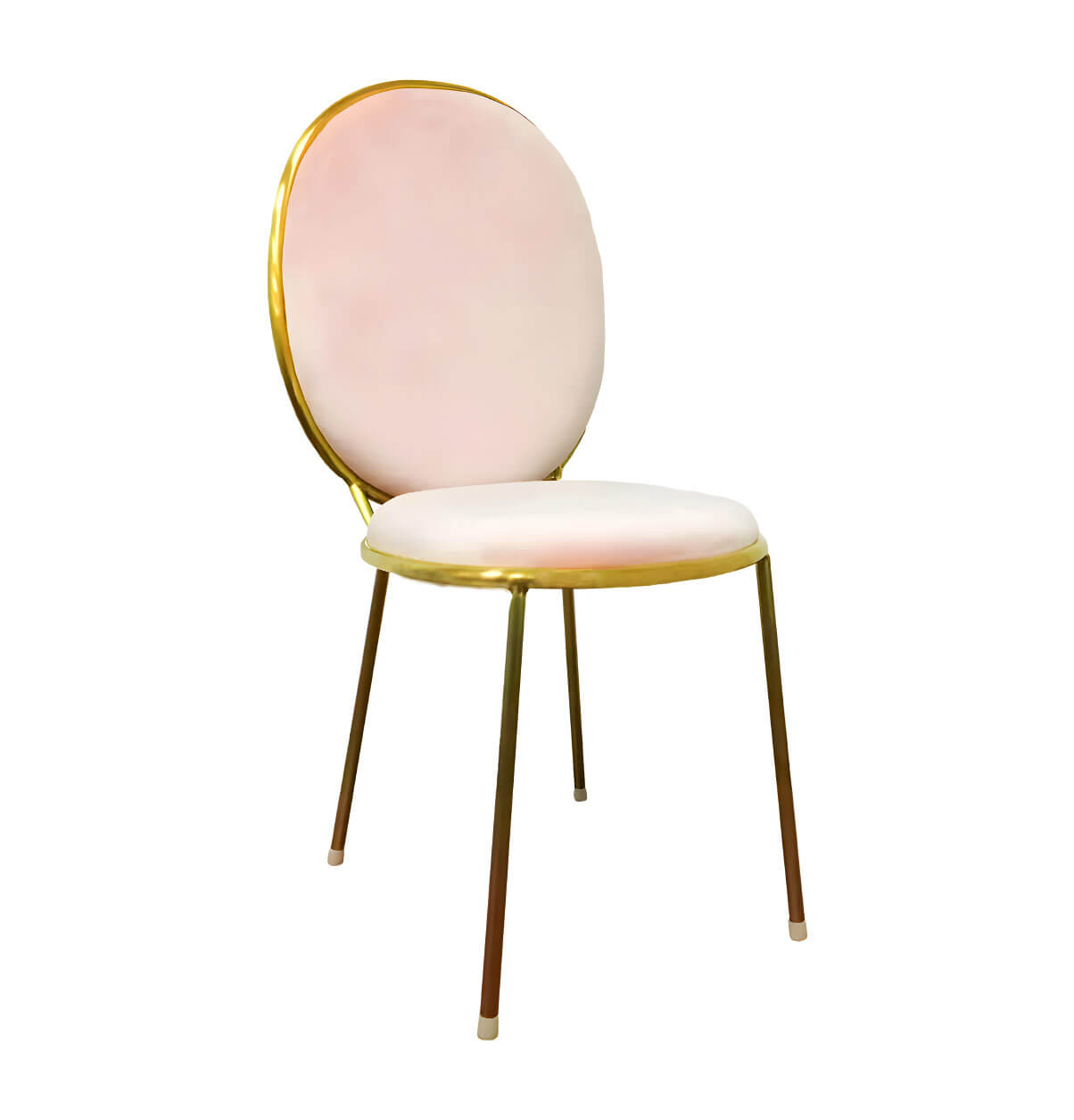Round Back Chair Pink